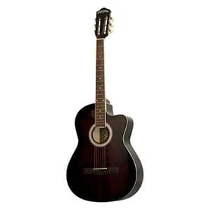 Santana HW39C-201 Wine Red Burst 39 inch Cutaway Acoustic Guitar